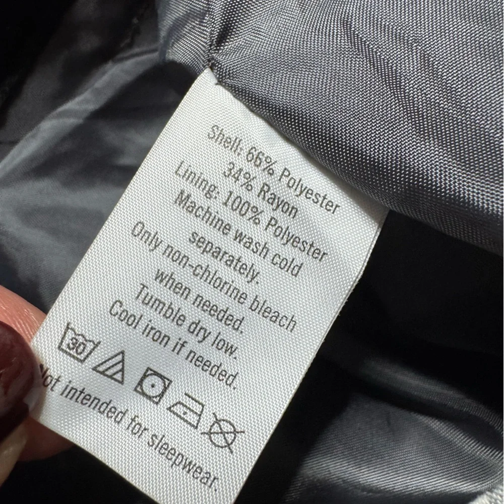 Janie & Jack Boys Gingham Plaid Grey Dressy Pants 10 - Picture 6 of 7